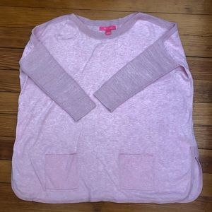 Lilly Pulitzer Pink Crew Neck Sweater
